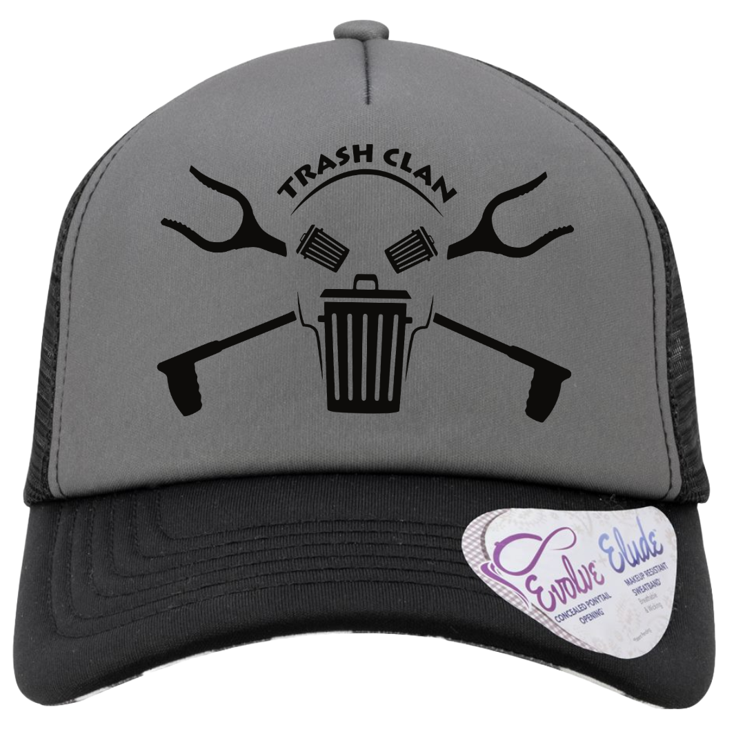Trash Clan OG Ladies Foamie Front Ponytail Cap