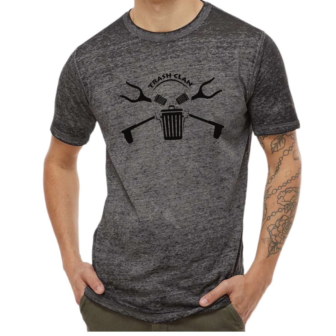 Trash Clan OG Unisex Vintage Jersey T-Shirt - "Full Bling"