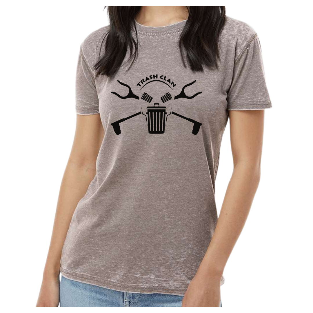 Trash Clan OG Ladies Vintage Jersey T-Shirt