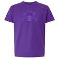 2026 Trash Clan Youth Full Bling Celtic Logo Short Sleeve T-Shirt