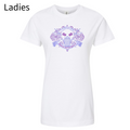 2026 Trash Clan Ladies Full Bling Celtic Logo Short Sleeve T-Shirt