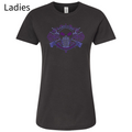 2026 Trash Clan Ladies Full Bling Celtic Logo Short Sleeve T-Shirt