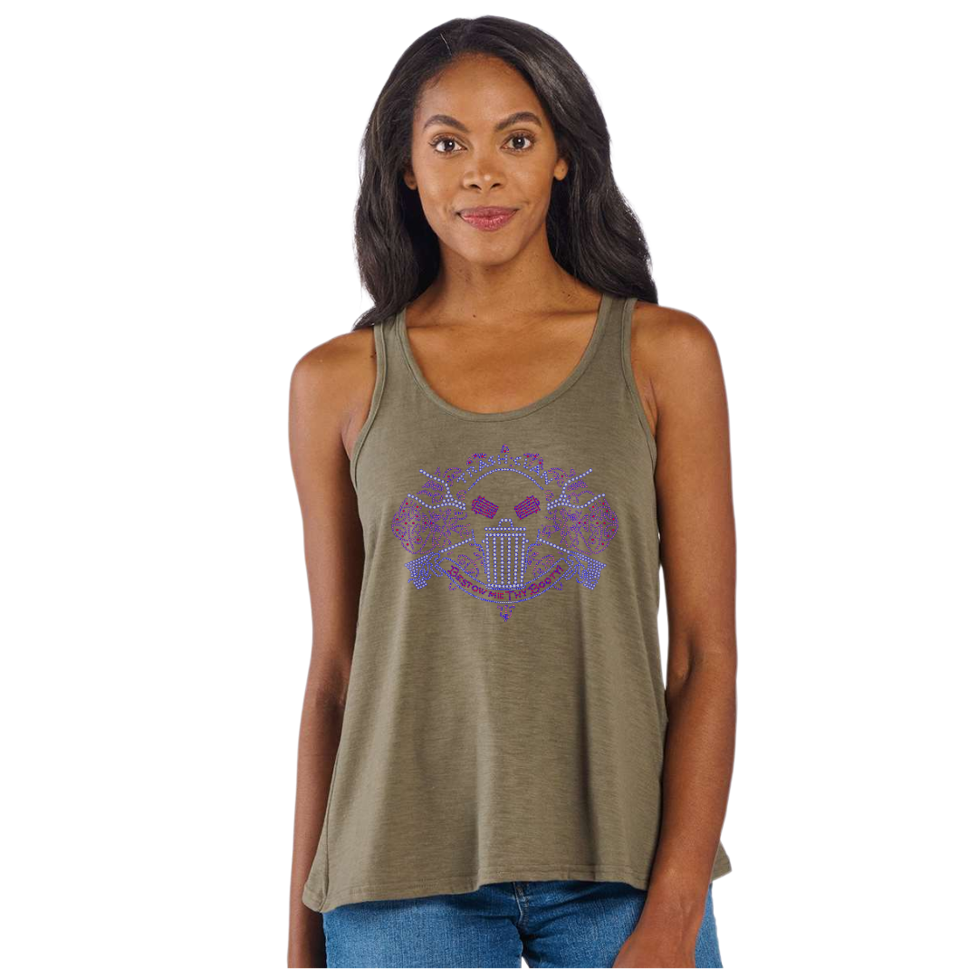 2026 Trash Clan Full Bling Celtic Ladies Charm Top