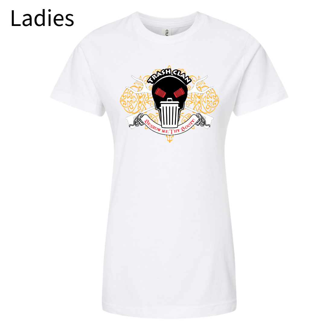 2026 Trash Clan Ladies Celtic Logo Short Sleeve T-Shirt