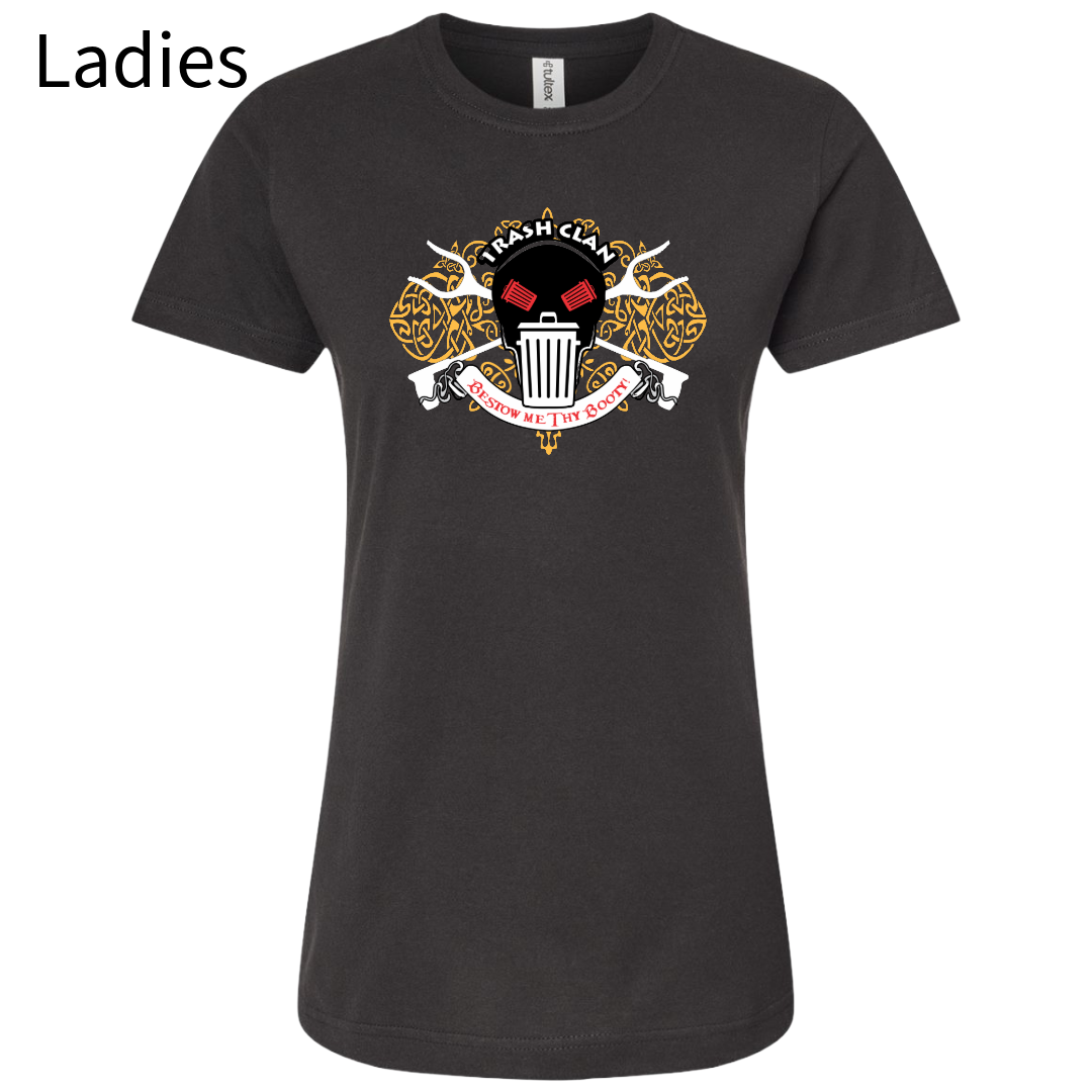 2026 Trash Clan Ladies Celtic Logo Short Sleeve T-Shirt