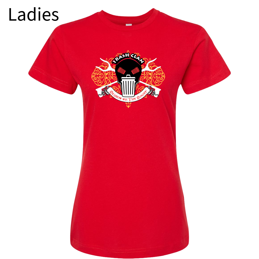2026 Trash Clan Ladies Celtic Logo Short Sleeve T-Shirt