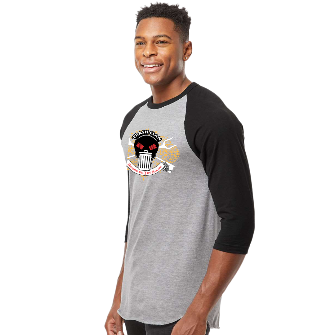 2026 Trash Clan Celtic Unisex Fine Jersey Raglan T-Shirt