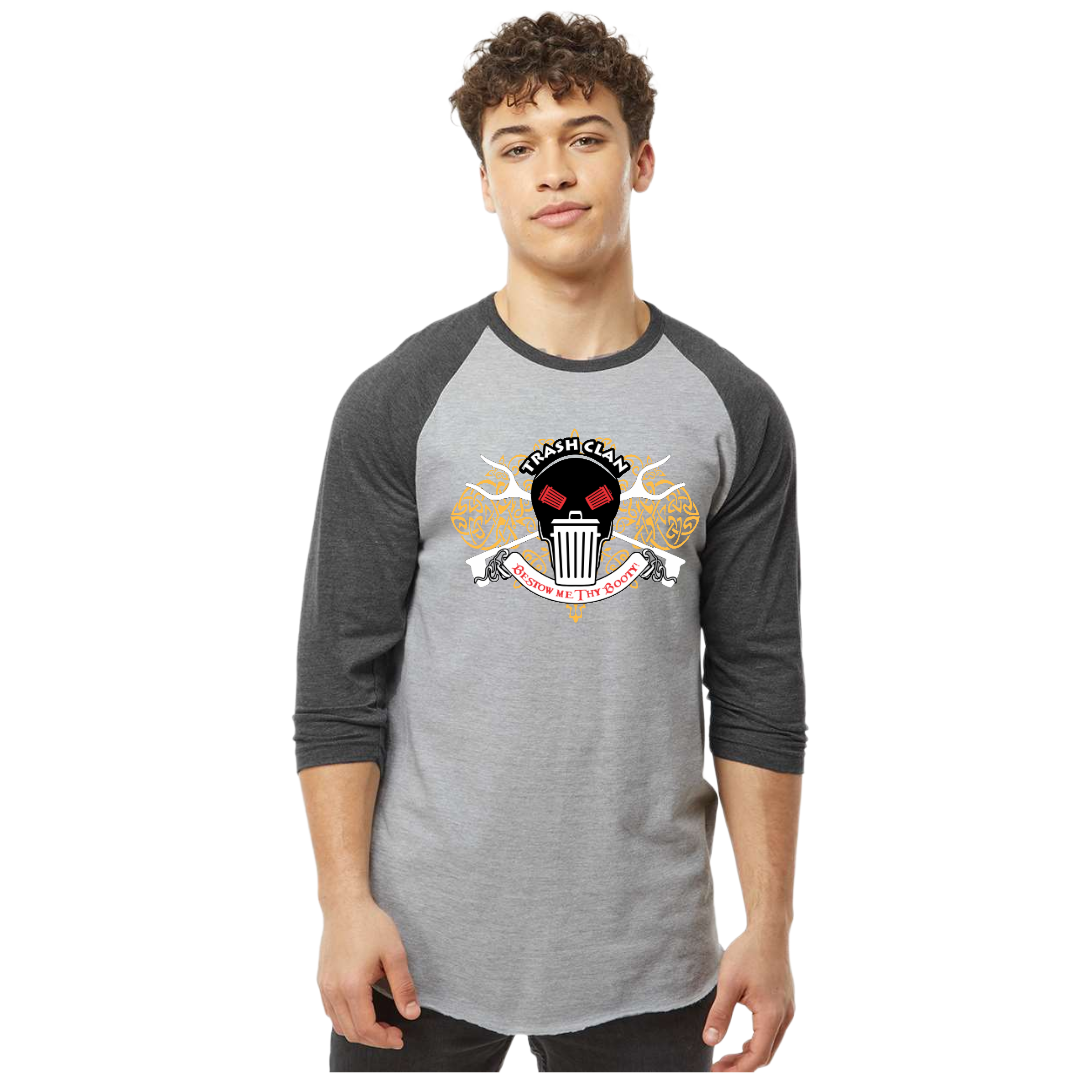 2026 Trash Clan Celtic Unisex Fine Jersey Raglan T-Shirt