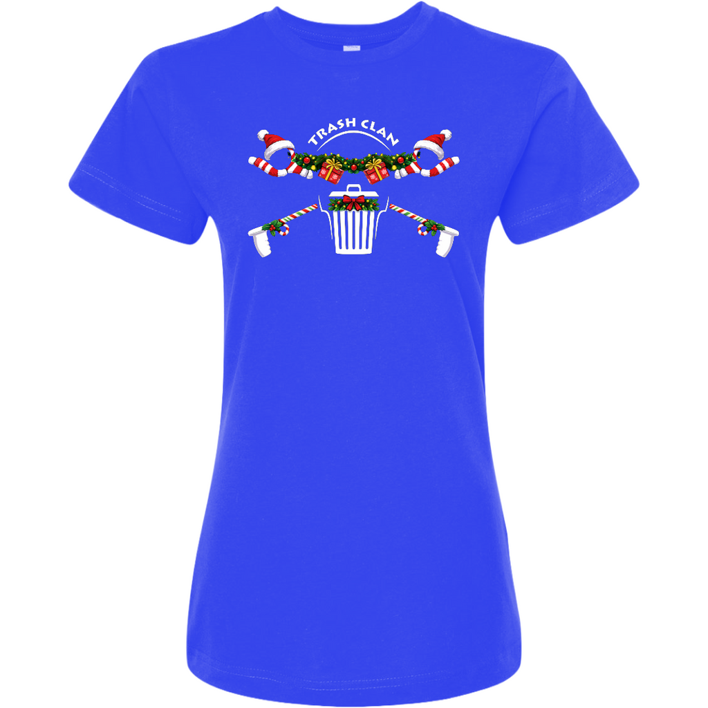 2026 Trash Clan Ladies Christmas Short Sleeve T-Shirt