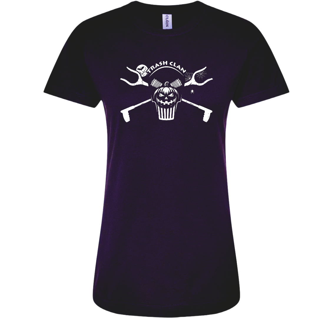 2026 Trash Clan Ladies Halloween Short Sleeve T-Shirt