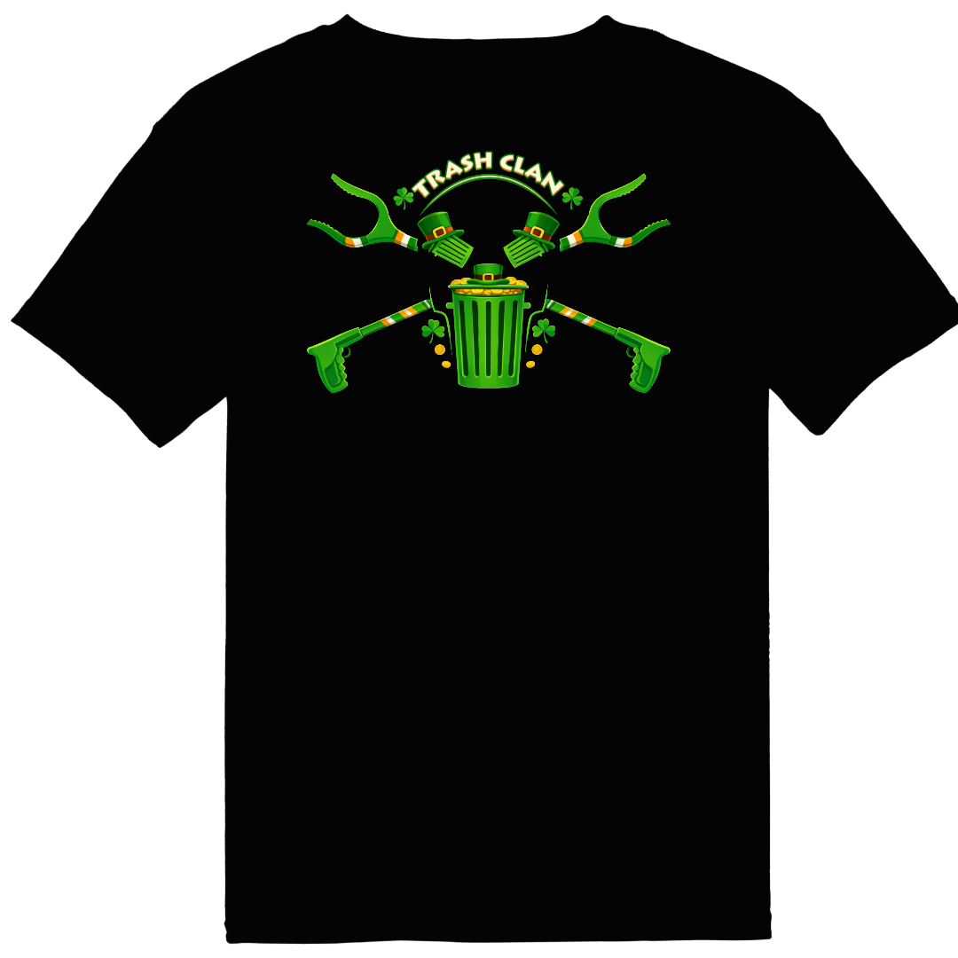 2026 Trash Clan Unisex St. Patty's Short Sleeve T-Shirt