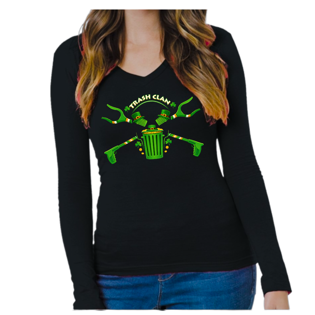 2026 Trash Clan St. Patty's Long Sleeve T-Shirt