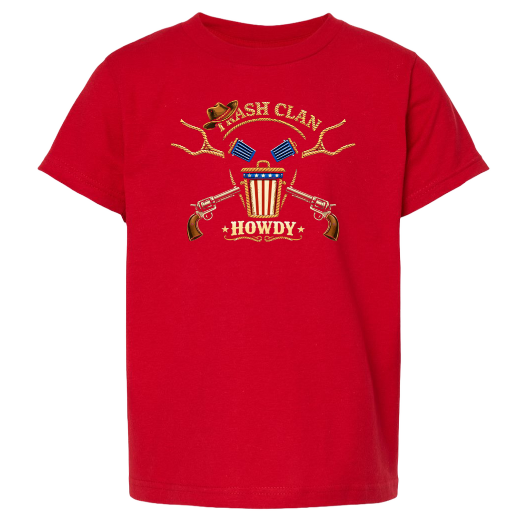 2026 Trash Clan Unisex Western Patriotic Short Sleeve T-Shirt