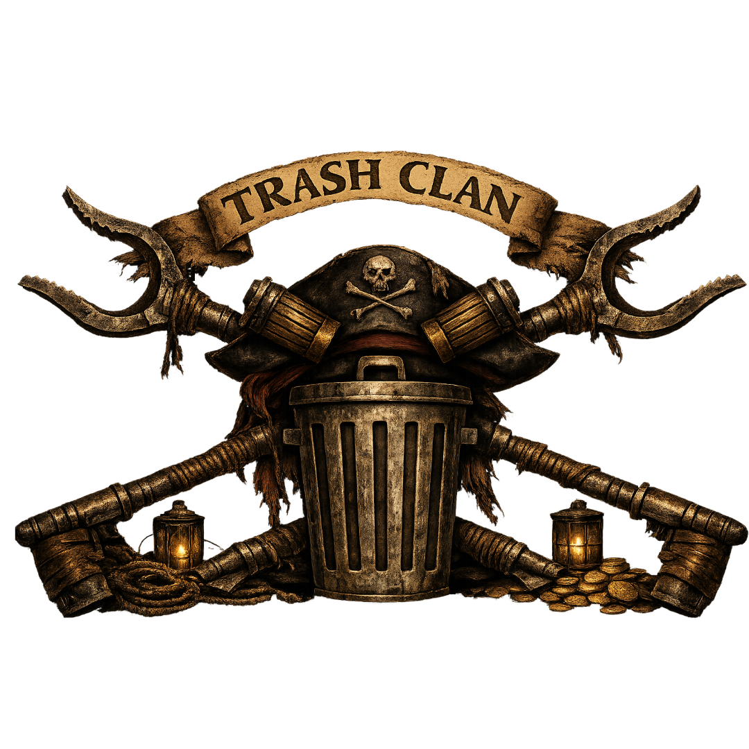 2026 Trash Clan Unisex Steampunk Long Sleeve T-Shirt