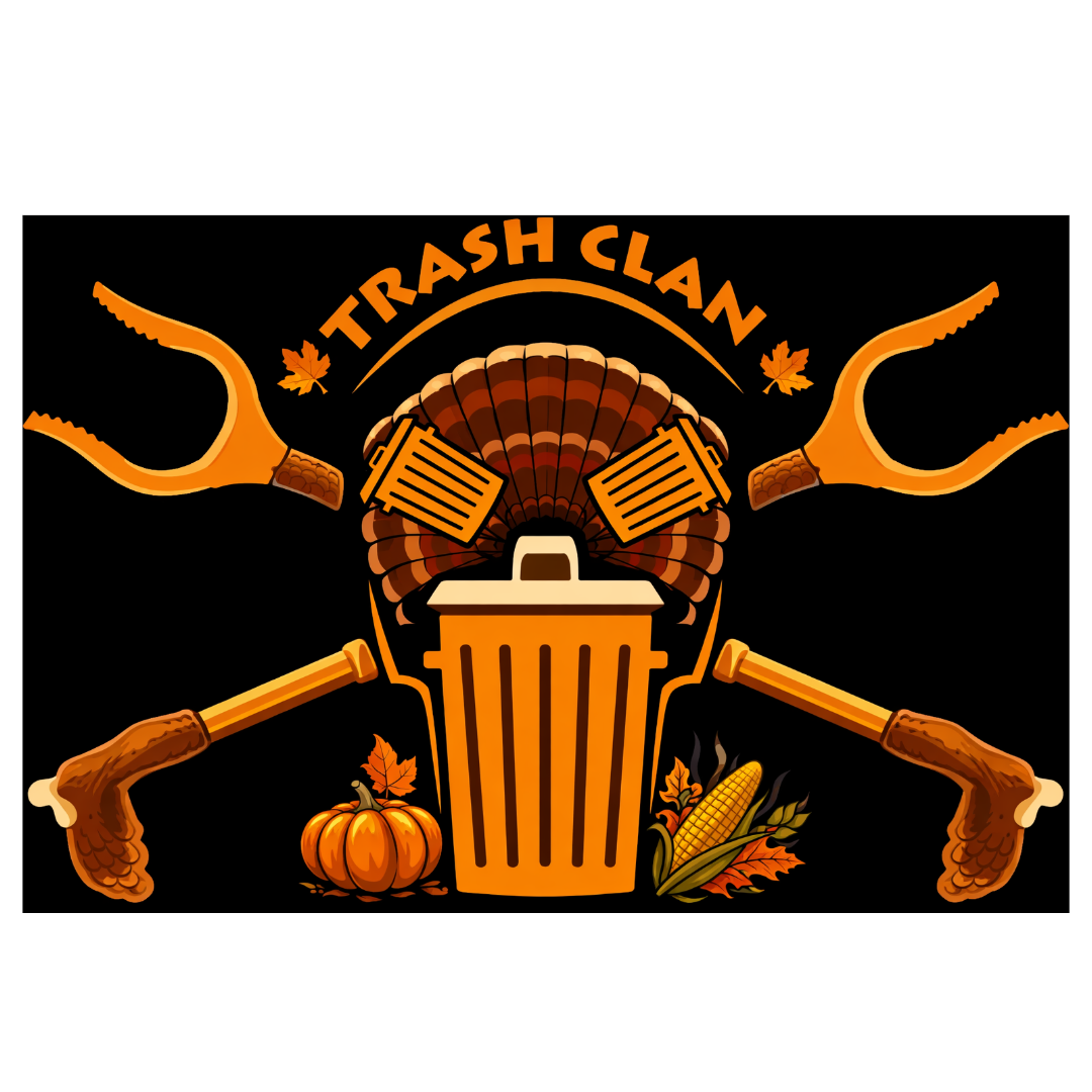 2026 Trash Clan Unisex Thanksgiving Short Sleeve T-Shirt