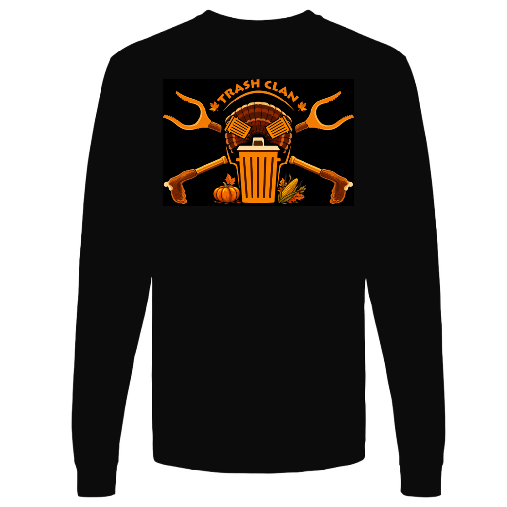 2026 Trash Clan Unisex Thanksgiving Long Sleeve T-Shirt