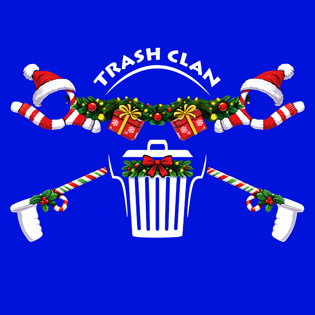 2026 Trash Clan Ladies Christmas Long Sleeve T-Shirt