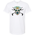 Trash Clan Sugar Skull Unisex Fine Jersey Short Sleeve T-Shirt
